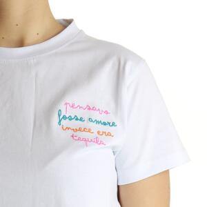 T-SHIRT PENSAVO FOSSE AMORE SUPERCULTURE - Mad Fashion | img vers.300x/